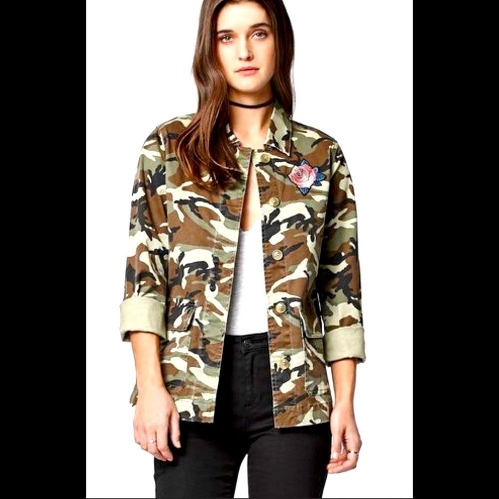 PAC SUN Army jacket embroidered